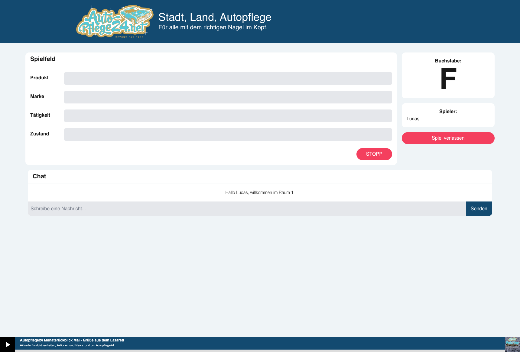 Screenshot of Stadt - Land - Autopflege